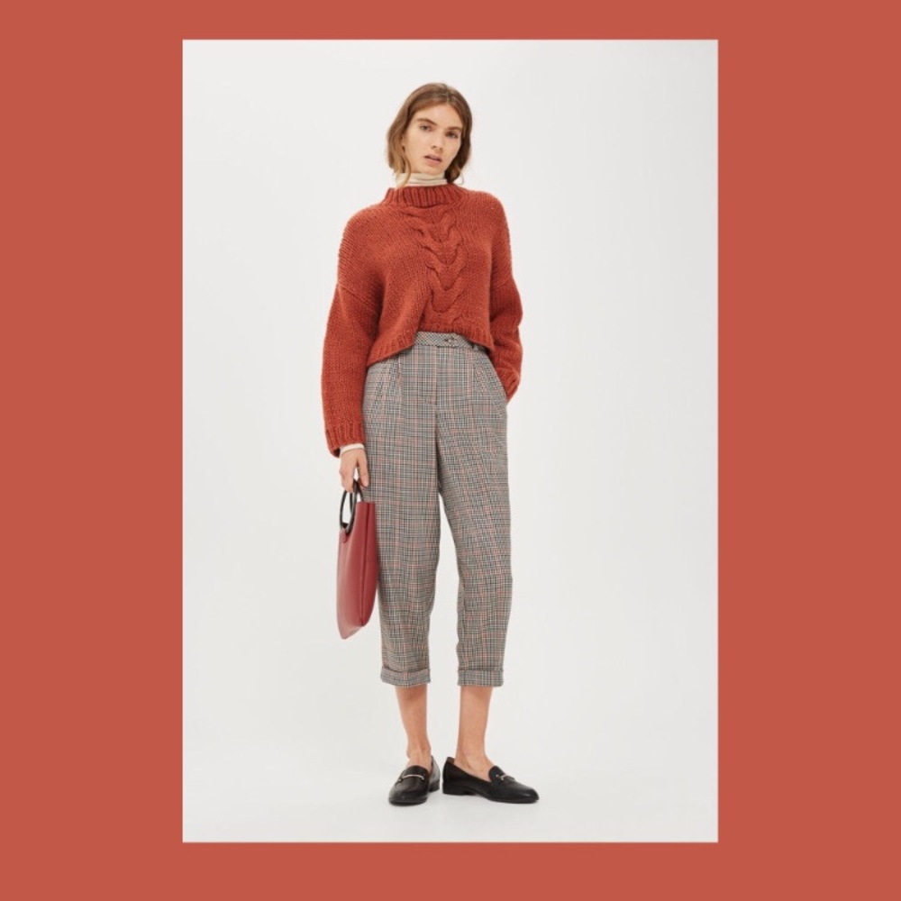 TopShop Petite Boyfriend Trousers